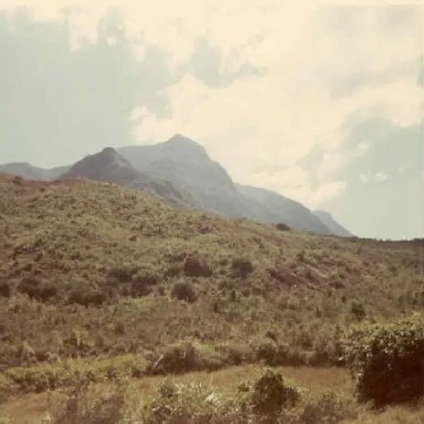 Looking back at terrain already covered